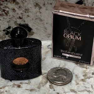 YSL Black Opium mini-glass bottle NWT FINAL MARKDOWN